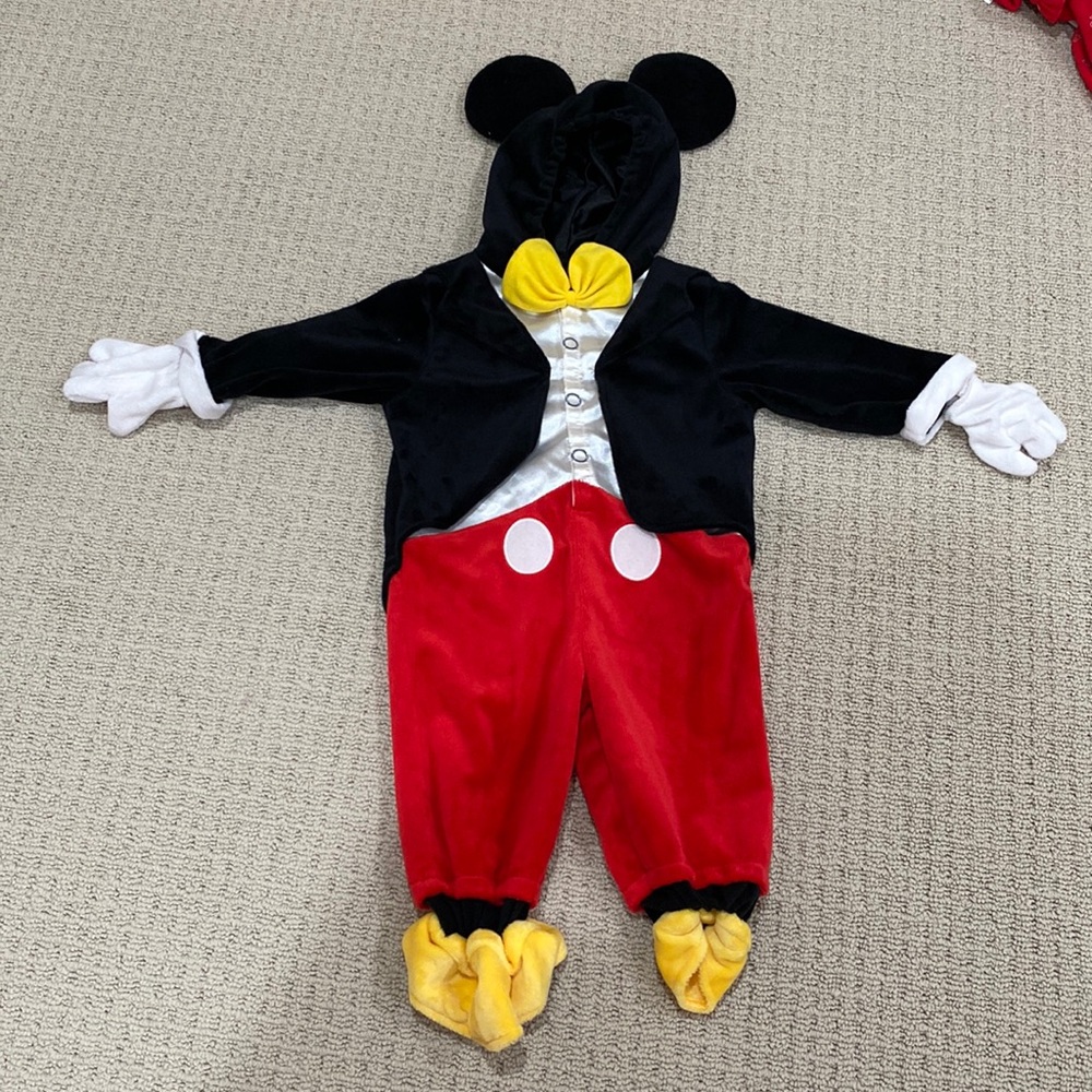 Disney Mickey Mouse costume 9-12 months.